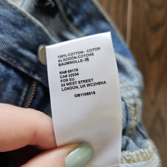 Urban Outfitters BDG Bootcut Distressed Light Wash Jeans Size 27 - Picture 8 of 12